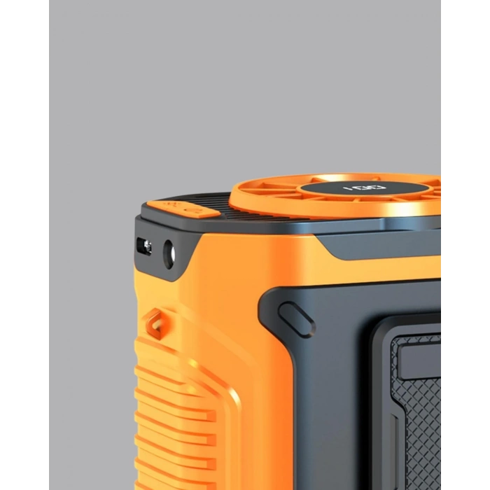 Turbo Mini Taşınabilir Fan – 100 Kademeli Dijital Hız Kontrolü ve Type-C Şarj (Kopya)