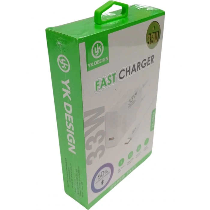 Usb Type-c 33W Şarj Aleti YK-SR68 (5047)