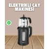 0,9 L Cam Demlik ve 1,7 L Su Haznesi ile Çay Keyfi
