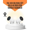 10.000 Oyun Destekli, Çift Kollu 4K Projeksiyon – HDMI, USB, AUX, Ethernet Yok