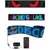 16x96 LED Yazı Paneli 60 cm Esnek RGB Işıklı Programlanabilir Ekran