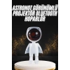 180 Derece Dönebilen Astronot Masa ve Gece Lambası Projektör
