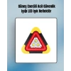 2000mAh Kapasiteli Taşınabilir Üçgen Park Lambası