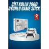 2.4 GHZ Oyun Konsolu Çift Konsol 4K Ultra Hd Game Stick