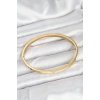 316L Çelik Gold Renk 65 mm İnce Kadın Kelepçe Bileklik