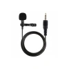 3.5mm Jak 1.5 Metre Double Mikrofon - Siyah