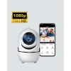 360° Dönen Akıllı WiFi Kamera – Uzaktan Kontrol ve İki Yönlü Ses Özellikli