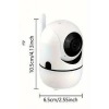 360° Full HD Akıllı Kamera Hareket Sensörlü Wifi Kamera Çocuk Güvenlik Kamerası