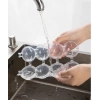 4 Bölmeli  Küre Buz Topu Kalıbı -  Yuvarlak Buz Topu