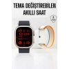 Akıllı Saat Yeni Nesil Sesli Asistan Uyku ve Sağlık Takibi Adımsayar