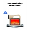 Alev Efektli Solar Lamba COB Işıklı Taşınabilir Bahçe Kamp Aydınlatma