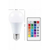 Ambiyans Aydınlatma RGB Led Lamba Kumandalı Renk Değiştirebilen