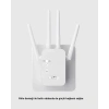 Antenli WiFi Repeater 300m2 Kapsama Alanı WPA3 Güvenlikli
