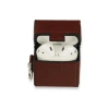 Apple Airpods 2 (2.nesil) Deri Kılıf - Bordo