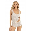 Arias Closet Ekru Saten Şort Takımı 9221
