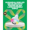 Bluetooth Hoparlörlü LED Ampul – 12W Enerji Tasarruflu