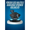 Bluetooth Kulaklık Oyuncu Kulaklığı RGB Işıklı Oyunlarda Düşük Gecikme