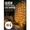 Dekoratif Yıldız Led Aydınlatma 20 Ledli 5 Metre Günışığı