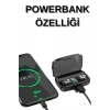 Dijital Göstergeli Bluetooth Kulaklık Kablosuz TWS Stereo Bluetooth 5.0