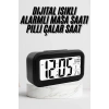 Dijital Masa Saati Termometre Takvim Led Ekran Pilli Ev Ofis Masası