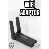 Dual Band Wifi Alıcı Adaptör USB 3.0 Destekli