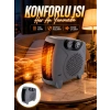 Fanlı Oda Isıtıcısı Termostat Kontrollü Soğuk Hava Üfleme Modu
