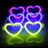Glow Kalpli Fosforlu Gözlük 6’lı Renkli Set – Neon Parti (5047)