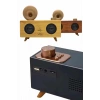 Gramafon Radyo Bluetooth Hoparlör Nostaljik Radyo FM Radyo