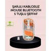 Hafif ve Taşınabilir Fare – 43 Gram, Otomatik Uyku Modlu