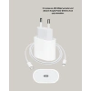 iPhone ve iPad Uyumlu 20W Güvenli USB-C Hızlı Şarj Adaptörü