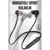Kablolu Mıknatıslı Sport Kulaklık Bluetooth Bağlantılı