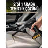 Kablosuz Araç El Süpürgesi Hava Pompası Kombinasyon
