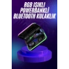 Kablosuz Bluetooth Kulaklık Rgb Gaming Oyuncu Kulaklığı Gecikme Önleyici