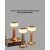 Kablosuz Dokunmatik Masa Lambası – Şık Modern Metal Gövde, USB Şarjlı