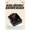 Kablosuz Şarj Göstergeli Powerbank Özellikli Bluetooth Kulaklık Çağrı Cevaplayabilen