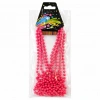 Neon Pembe Boncuk Kolye 80 cm – Retro 80’ler 90’lar Parti Aksesuarı (5047)