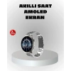 NFC Destekli Akıllı Saat – Kablosuz Şarj & Sesli Arama Özelliği