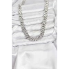 Pirinç Cuba Chain Gurmet Model Kolye