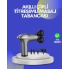 Portatif Şarjlı Masaj Tabancası 4 Başlık Derin Doku Masaj Aleti