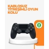 PS4 Uyumlu Kablosuz Oyun Kolu – Titreşimli, Şarjlı ve Ergonomik