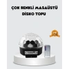 RGB LED Disko Topu Projektör – Ev Partileri, Doğum Günleri ve Eğlence İçin Işık Şovu