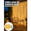 Romantik Ambiyans İçin Uzaktan Kumandalı Günışığı Peri Led