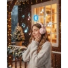 Şarjlı Kablosuz Tavşan Tasarımlı Bluetooth Kulaklık TF Kart Girişli