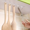 Şeffaf Yapışkanlı Askı, Mutfak Banyo Duvar Askısı, Çivisiz Pratik Kanca Seti