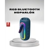 Taşınabilir Mini Bluetooth Hoparlör Güçlü Ses ve Şık Kırmızı Tasarım
