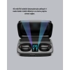 TWS Bluetooth Kulaklık 1800mAh Şarj Kutulu Dijital Ekranlı