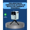 Ultra HD Çözünürlüklü Taşınabilir Projektör – 1920x1080 Piksel Görüntü Kalitesi
