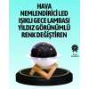 USB ile çalışan projektörlü aromaterapi nemlendirici masaüstü kullanım için uygun