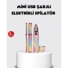 USB Şarjlı Kaş ve Yüz Tüy Alma Cihazı – Taşınabilir ve Acısız Kullanım