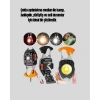 USB Şarjlı Mini LED Anahtarlık Fener